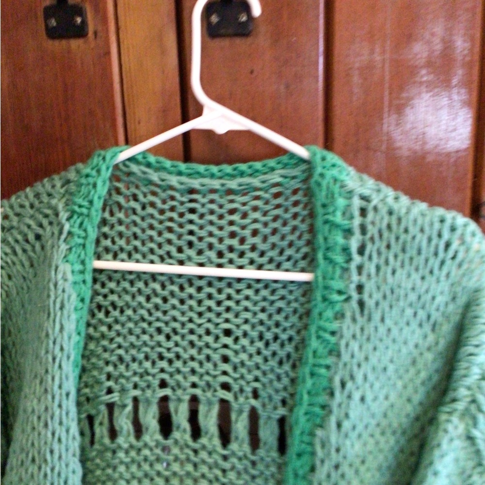 NEW! Boho hand stitched maxi cardigan - Picture 11 of 13